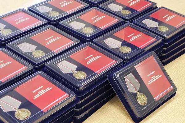 Первые охранники награждены медалью «За охрану объектов в зоне специальной военной операции»